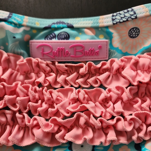 Ruffle Butts 3 piece swimsuit sz 12-18 months - Picture 5 of 11
